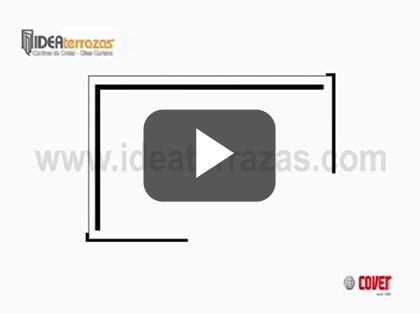 IDEAterrazas Glass Curtains Possible Configuration Video